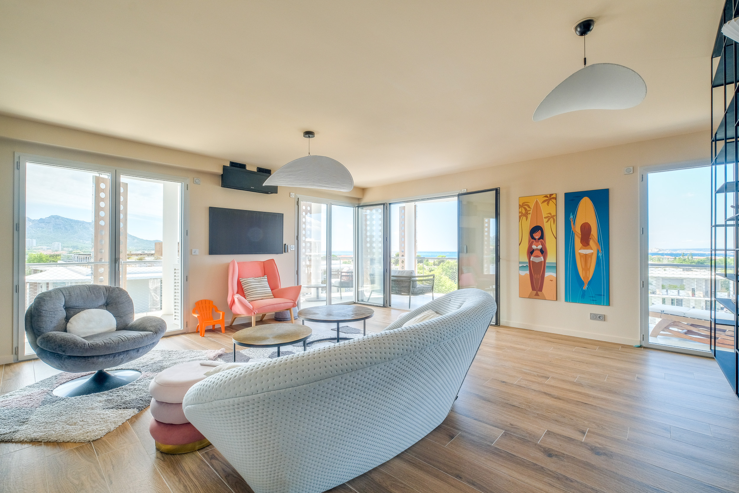 Photographie immobilière d’un intérieur lumineux